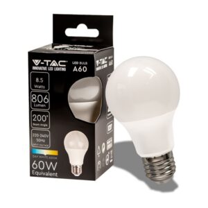 Lampada Led Goccia E27 8,5w Luce Natura 806 Lumen